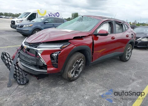 2025 Chevrolet Trax Fwd Lt from USA, damaged, VIN KL77LHEP1SC277376